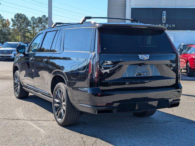 used 2023 Cadillac Escalade ESV car, priced at $78,495