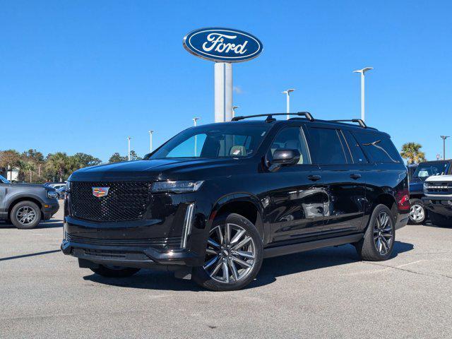 used 2023 Cadillac Escalade ESV car, priced at $78,495