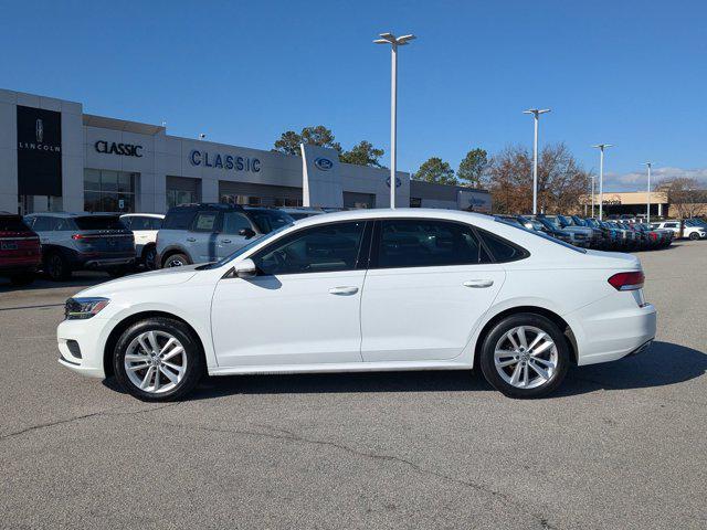 used 2021 Volkswagen Passat car, priced at $18,295