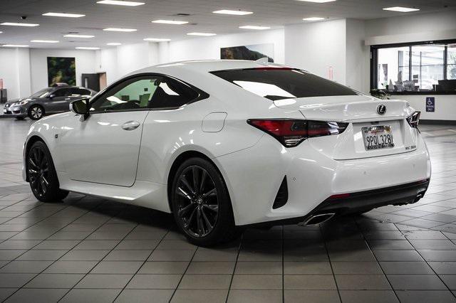 used 2024 Lexus RC 350 car, priced at $53,988