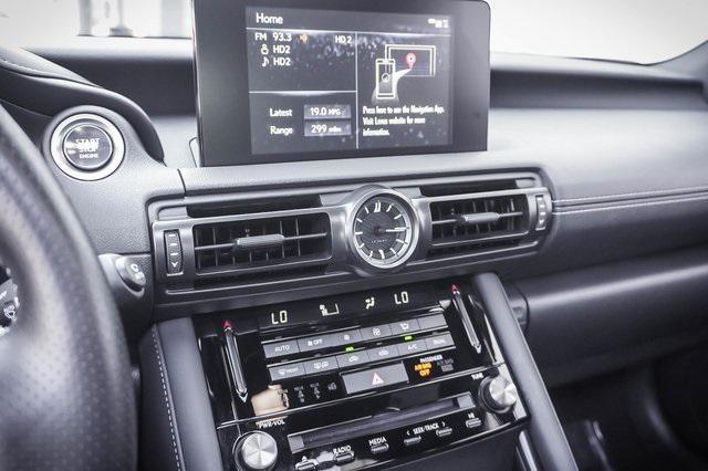 used 2024 Lexus IS 350 car, priced at $46,988