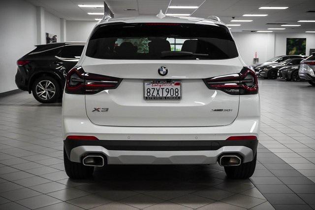 used 2022 BMW X3 car, priced at $35,988