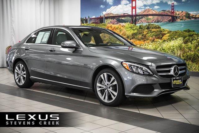 used 2018 Mercedes-Benz C-Class car, priced at $25,988