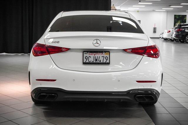 used 2022 Mercedes-Benz C-Class car, priced at $35,988