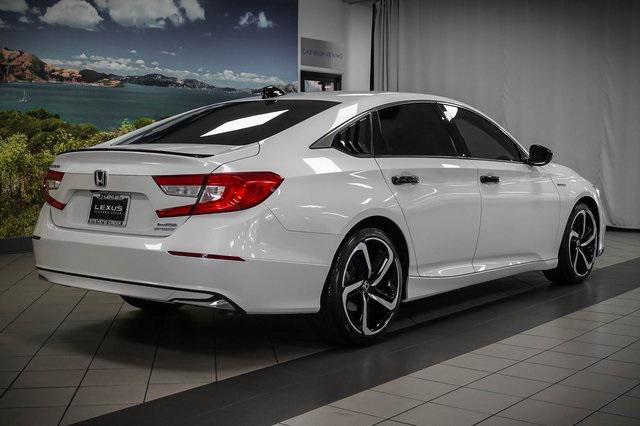 used 2022 Honda Accord Hybrid car, priced at $20,988