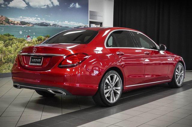 used 2021 Mercedes-Benz C-Class car, priced at $29,988