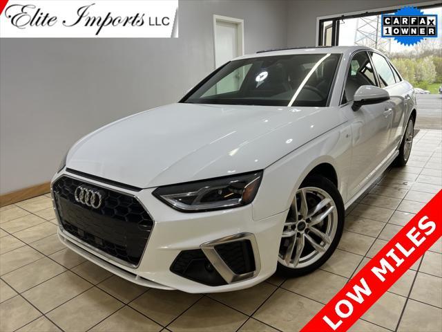 used 2020 Audi A4 car, priced at $25,500
