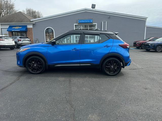 used 2021 Nissan Kicks car, priced at $18,999