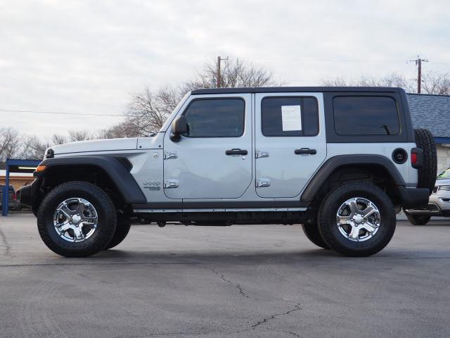 used 2019 Jeep Wrangler Unlimited car, priced at $23,535