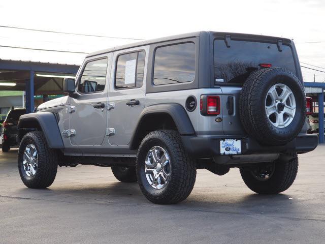 used 2019 Jeep Wrangler Unlimited car, priced at $23,535