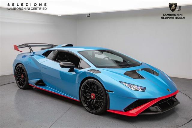 used 2023 Lamborghini Huracan STO car, priced at $389,999