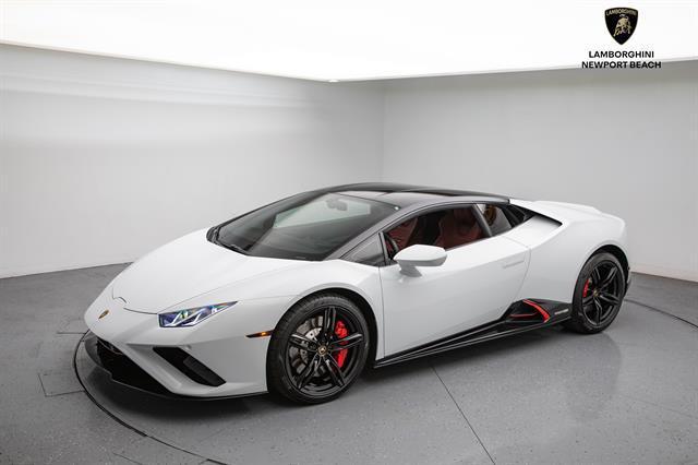 used 2021 Lamborghini Huracan EVO car, priced at $265,108