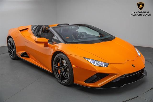 used 2021 Lamborghini Huracan EVO car, priced at $259,999