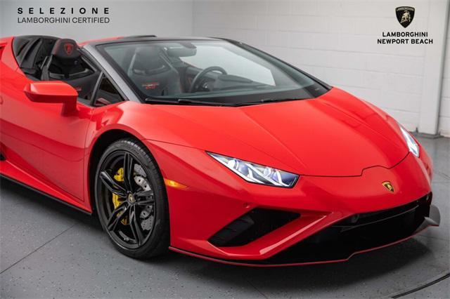 used 2020 Lamborghini Huracan EVO car, priced at $277,988