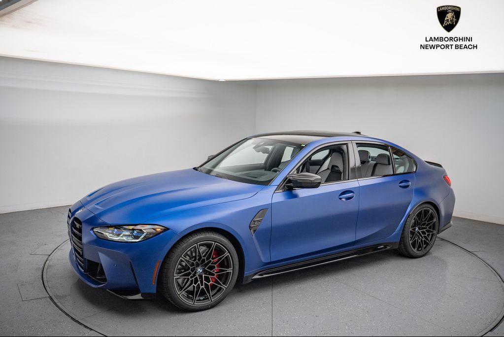 used 2022 BMW M3 car, priced at $77,638