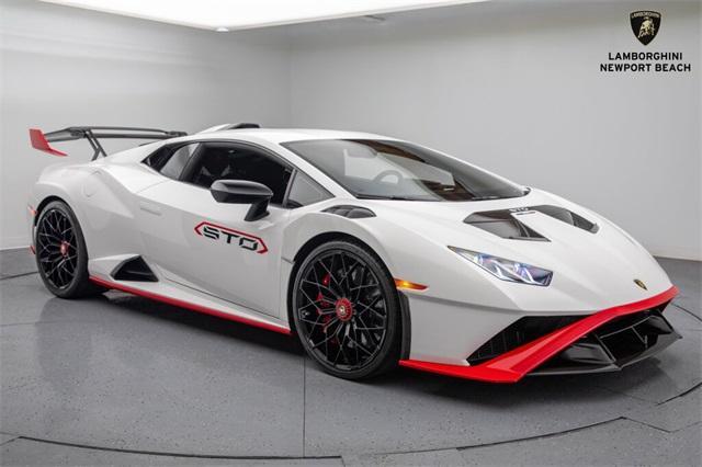 used 2022 Lamborghini Huracan STO car, priced at $373,190