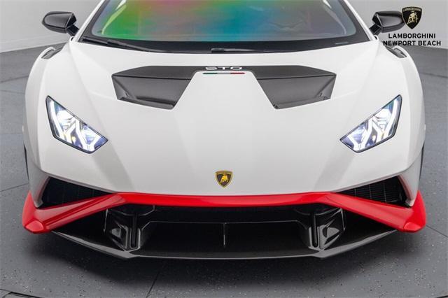 used 2022 Lamborghini Huracan STO car, priced at $373,190