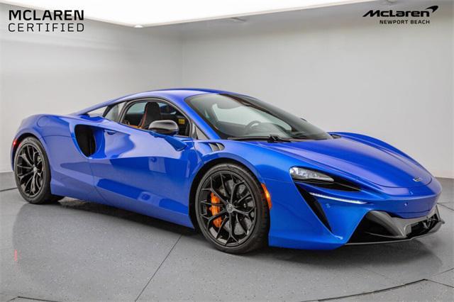 used 2023 McLaren Artura car, priced at $189,999