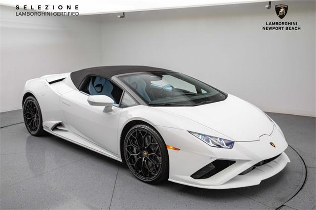 used 2022 Lamborghini Huracan EVO car, priced at $295,722