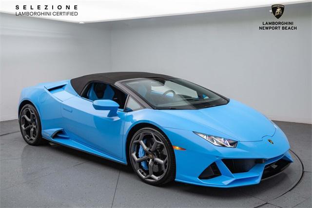 used 2022 Lamborghini Huracan EVO car, priced at $342,288