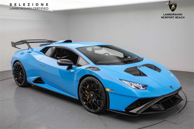 used 2023 Lamborghini Huracan STO car, priced at $386,785