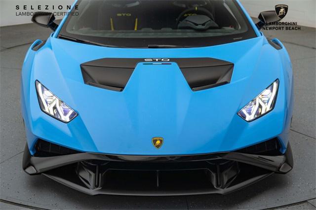 used 2023 Lamborghini Huracan STO car, priced at $382,525