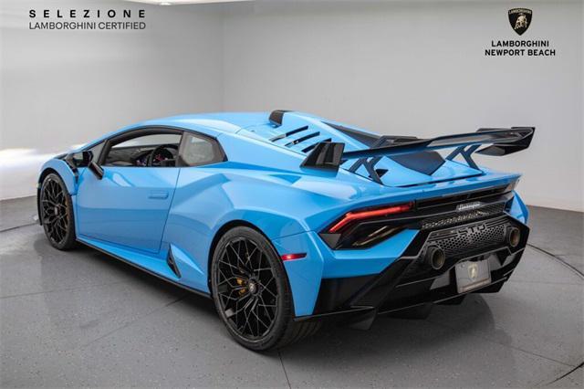 used 2023 Lamborghini Huracan STO car, priced at $382,525