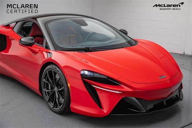 used 2023 McLaren Artura car, priced at $196,208