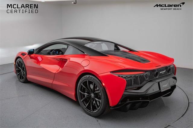 used 2023 McLaren Artura car, priced at $196,208