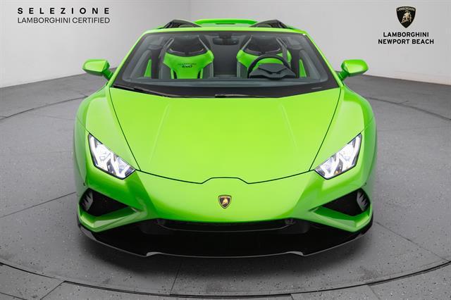 used 2021 Lamborghini Huracan EVO car, priced at $279,608