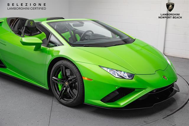 used 2021 Lamborghini Huracan EVO car, priced at $279,608