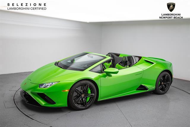 used 2021 Lamborghini Huracan EVO car, priced at $279,608
