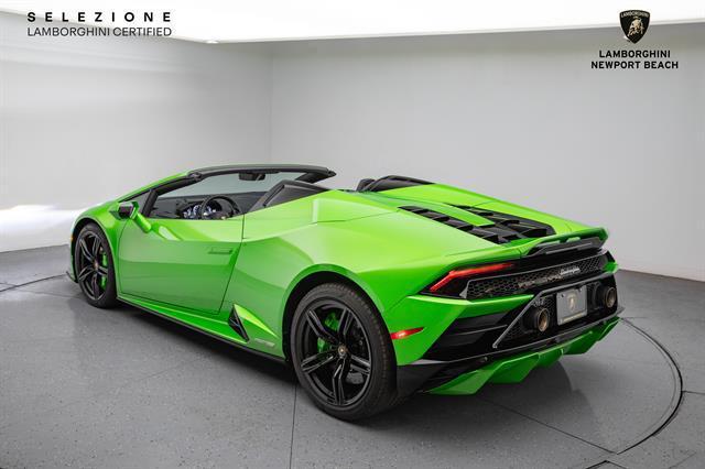 used 2021 Lamborghini Huracan EVO car, priced at $279,608