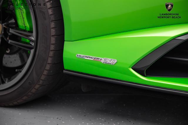 used 2021 Lamborghini Huracan EVO car, priced at $279,608