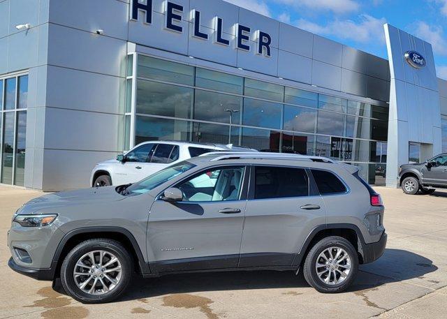 used 2021 Jeep Cherokee car, priced at $21,962