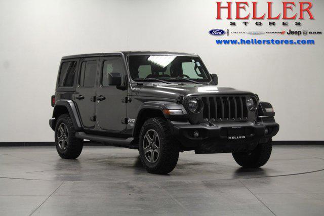 used 2018 Jeep Wrangler Unlimited car, priced at $18,962