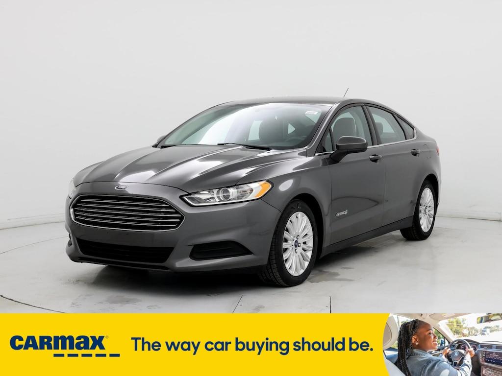 used 2016 Ford Fusion Hybrid car, priced at $13,998