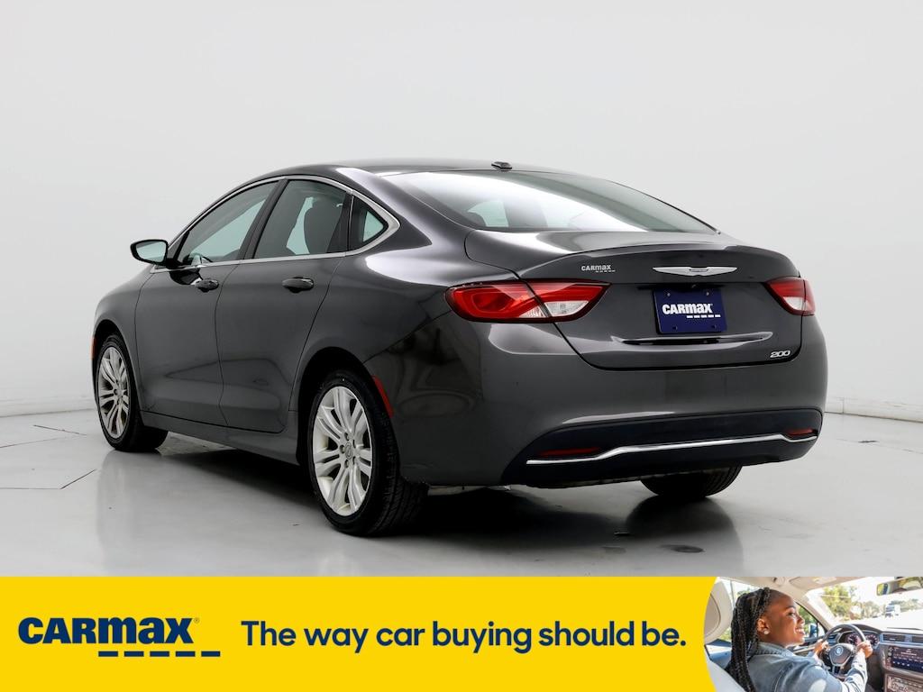 used 2015 Chrysler 200 car, priced at $13,599