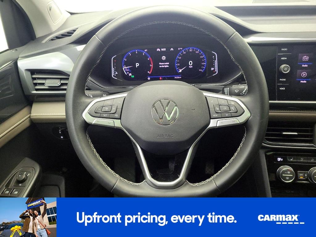 used 2022 Volkswagen Taos car, priced at $25,998