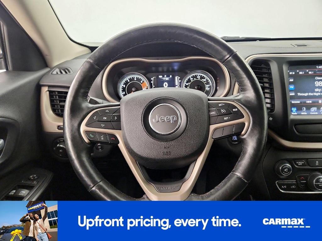used 2016 Jeep Cherokee car, priced at $14,998