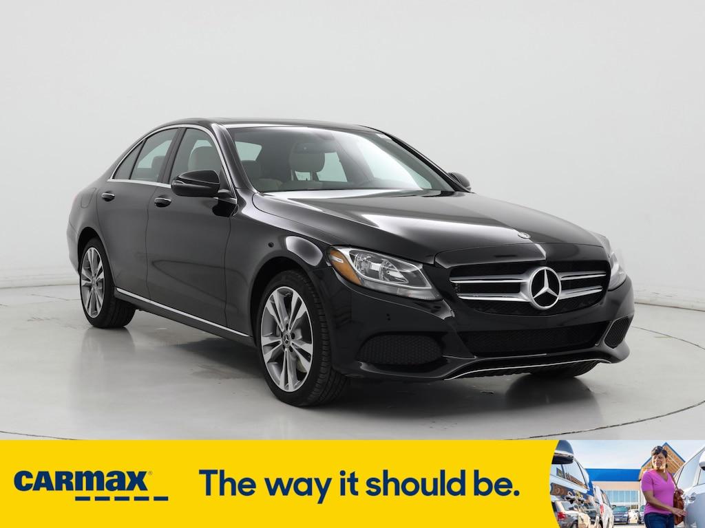 used 2018 Mercedes-Benz C-Class car, priced at $26,998