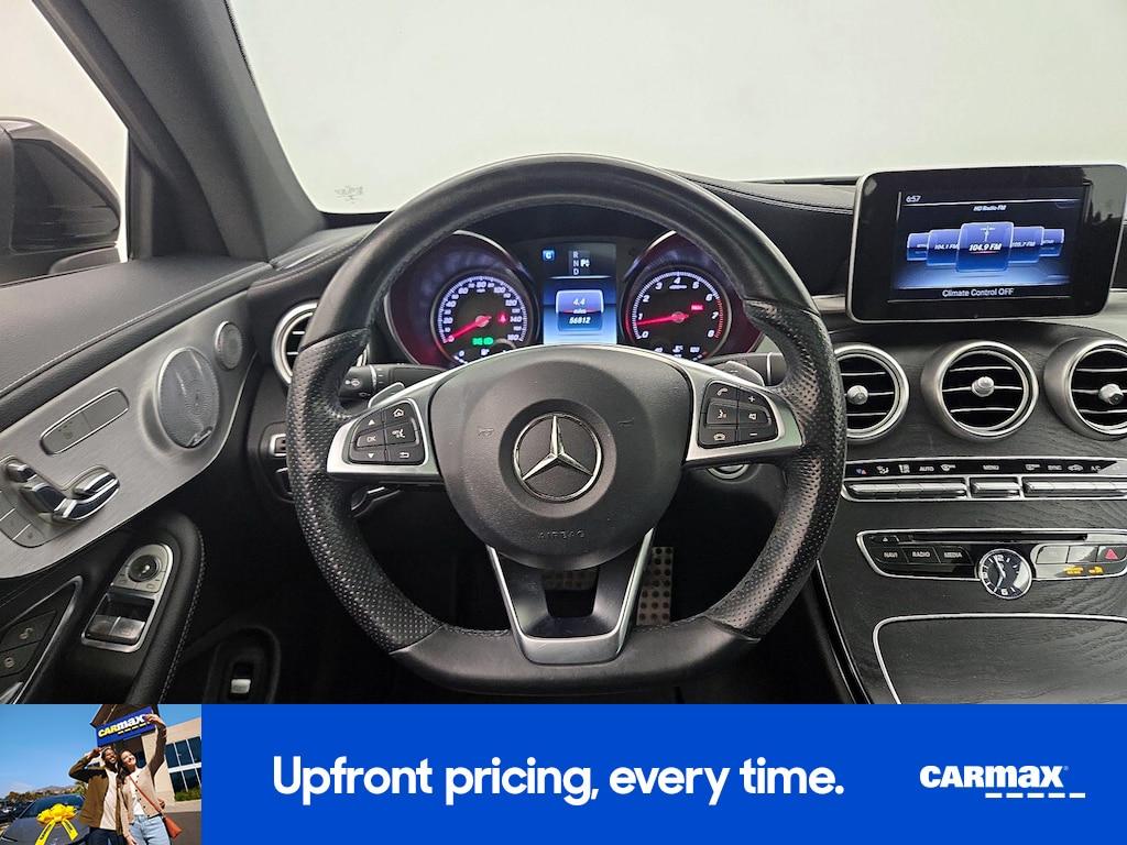 used 2017 Mercedes-Benz C-Class car, priced at $23,998