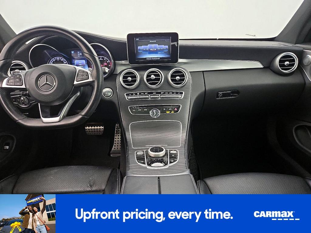 used 2017 Mercedes-Benz C-Class car, priced at $23,998
