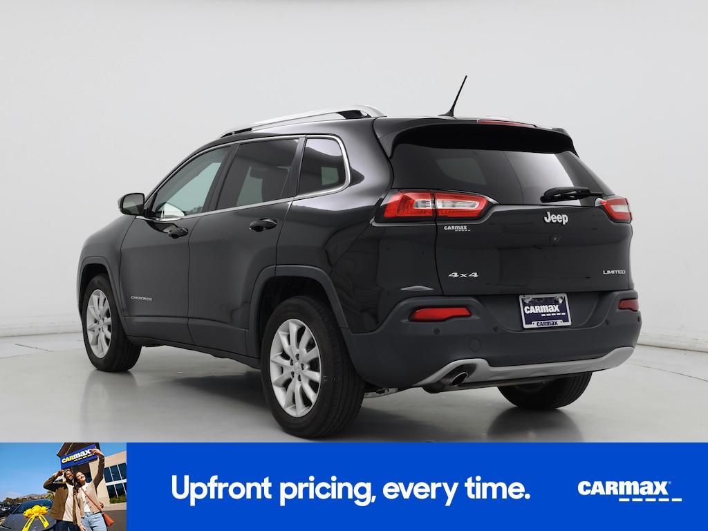 used 2015 Jeep Cherokee car, priced at $14,998