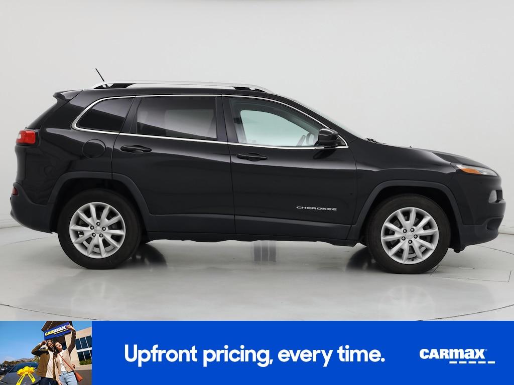 used 2015 Jeep Cherokee car, priced at $14,998