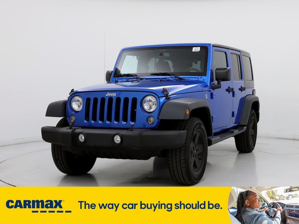 used 2016 Jeep Wrangler car, priced at $19,998