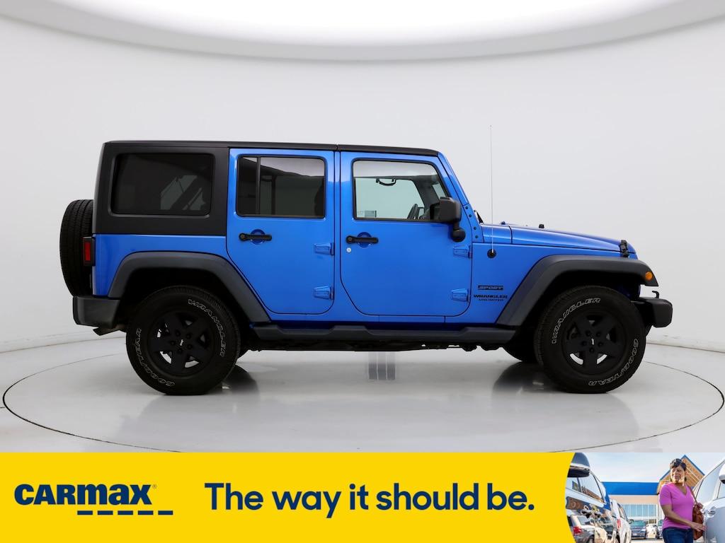 used 2016 Jeep Wrangler car, priced at $19,998