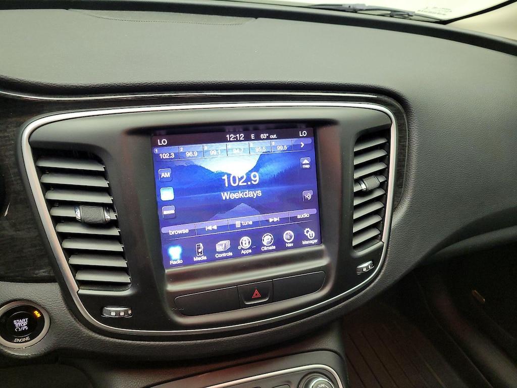 used 2015 Chrysler 200 car, priced at $15,998