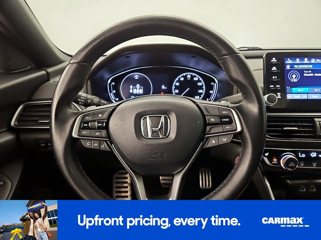 used 2021 Honda Accord car, priced at $24,998