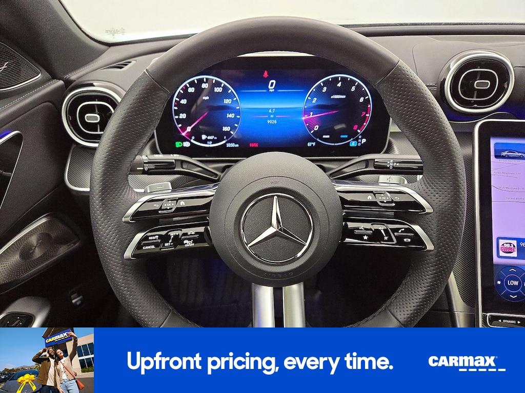 used 2024 Mercedes-Benz C-Class car, priced at $43,998